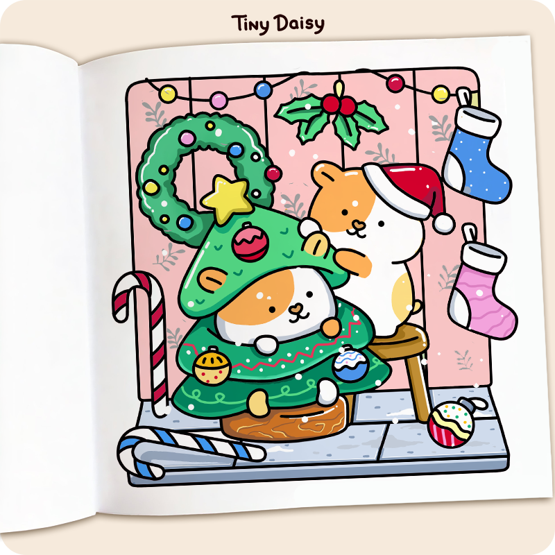 My Fuzzy Buddies Coloring Book - Image 3