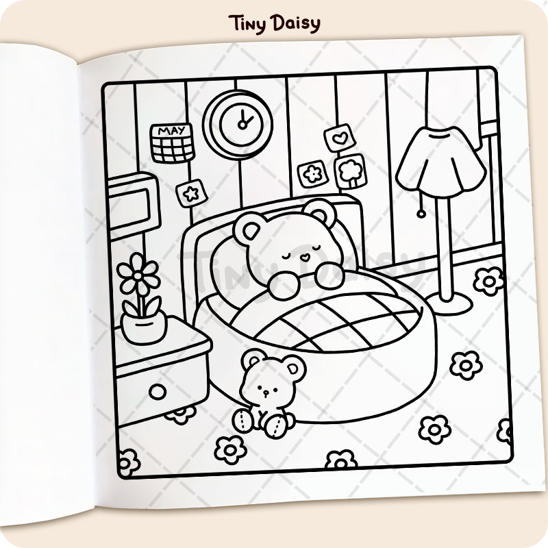 My Fuzzy Buddies Coloring Book - Image 12