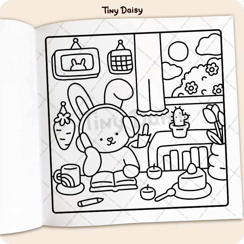 My Fuzzy Buddies Coloring Book - Image 10