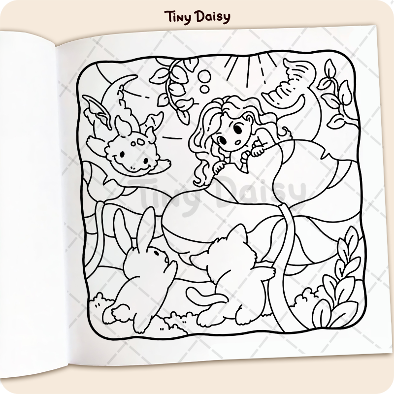 Ocean Fuzzy Coloring Book - Image 4