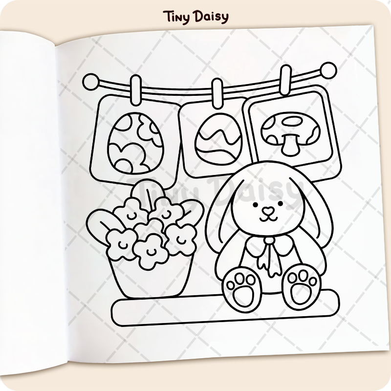 Spring Time Coloring Book (Cover Version 2) - Image 13