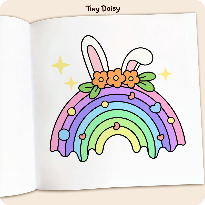 Spring Time Coloring Book (Cover Version 2) - Image 5
