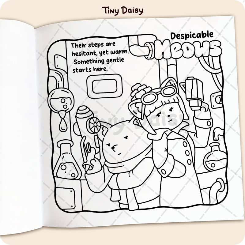 Sweet Moments Coloring Book - Image 3