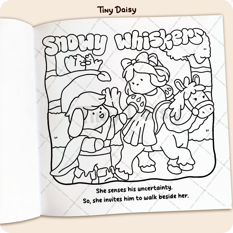 Sweet Moments Coloring Book - Image 4