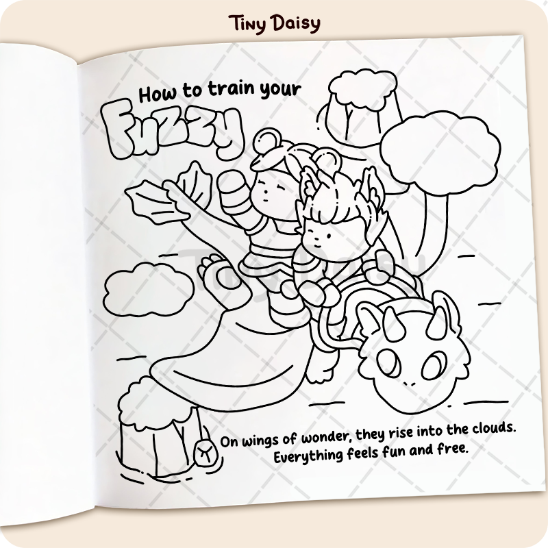 Sweet Moments Coloring Book - Image 6