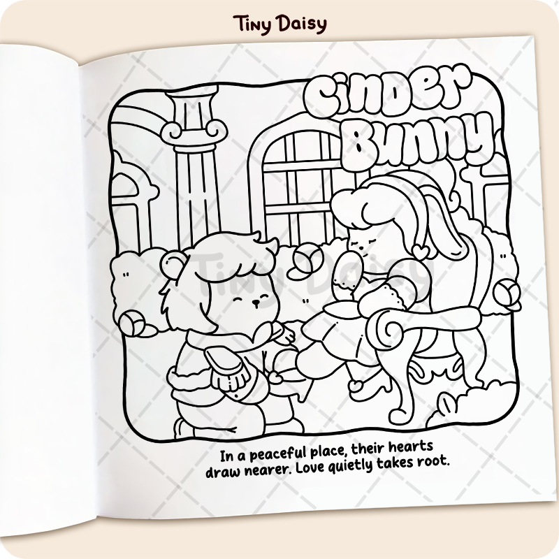 Sweet Moments Coloring Book - Image 7