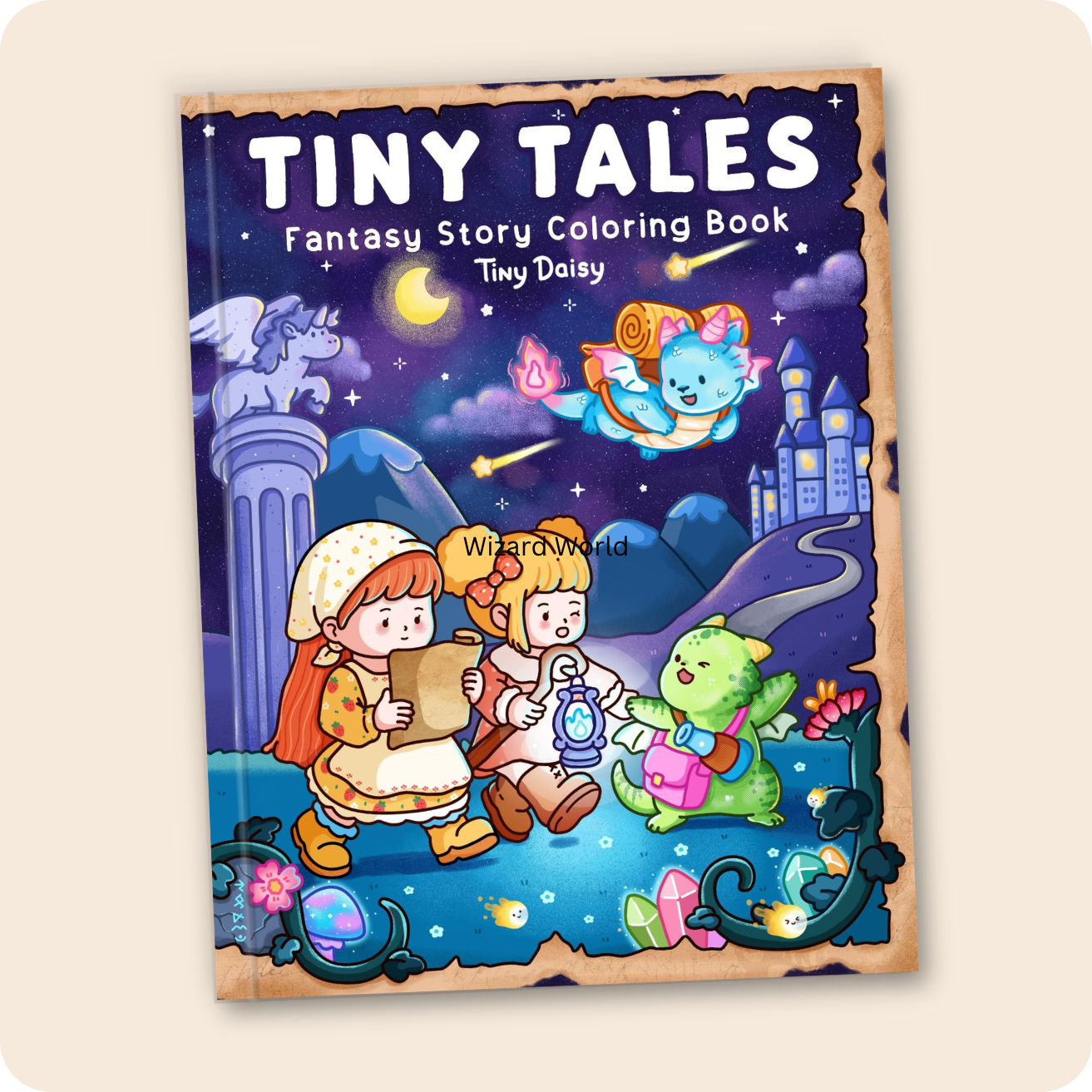 Tiny Tales Coloring Book (Daylight Cover 8.5 x 8.5 Inch) - Image 4