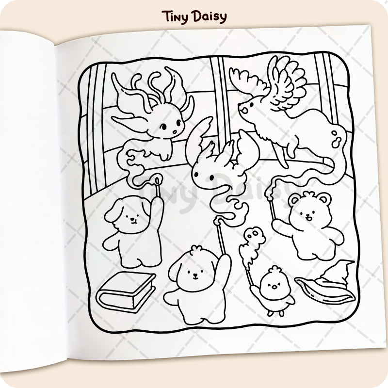 Wizard World Coloring Book - Image 4