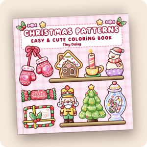 Christmas Patterns Coloring Book