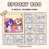 Spooky Boo – Mini Digital Coloring Set